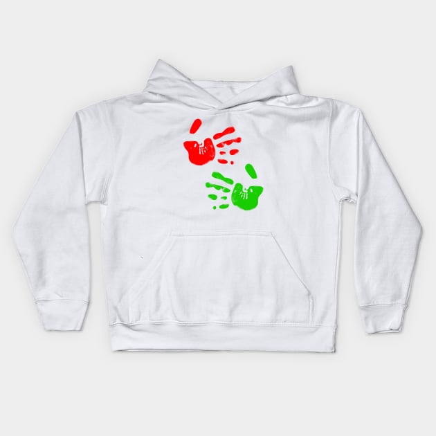 hyper color Kids Hoodie by alialbadr